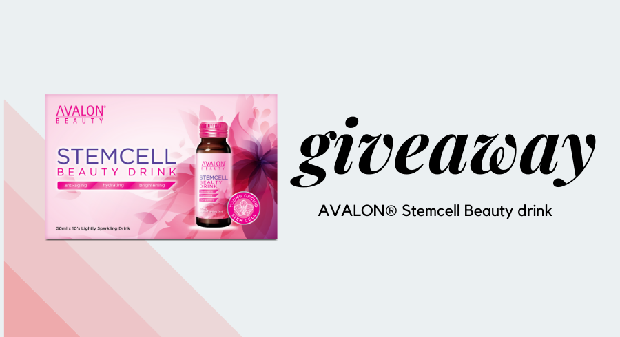 GIVEAWAY: AVALON® Stemcell Beauty Drink for 2 lucky winners!