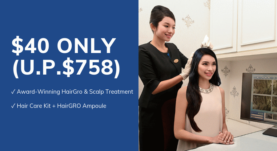 FREE hair care products + ampoule & award-winning hair treatment @ $40 only! (U.P. $758)