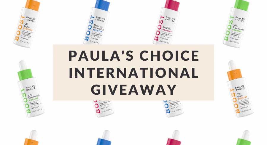International Giveaway: Paula’s Choice boosters worth SGD475!