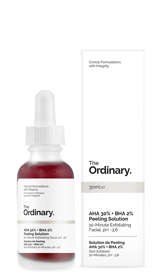 acne scar removal the ordinary aha 30 bha 2