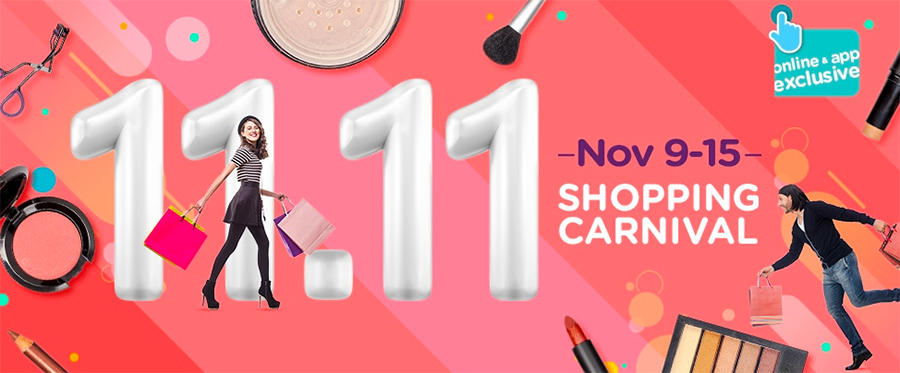 1111 sales watsons double 1111 shopping carnival