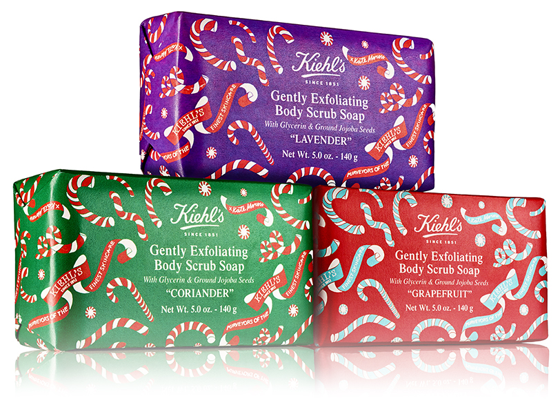 gift exchange ideas kiehls body scrub soap