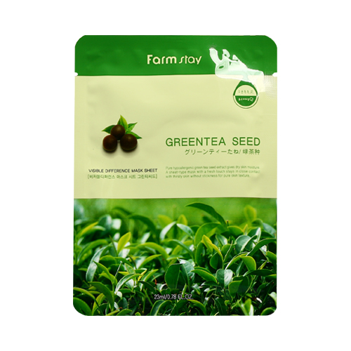 Farm Stay Visible Difference Mask Sheet in Greentea Seed