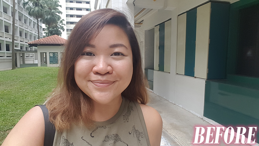 brightening facial singapore le facialle before