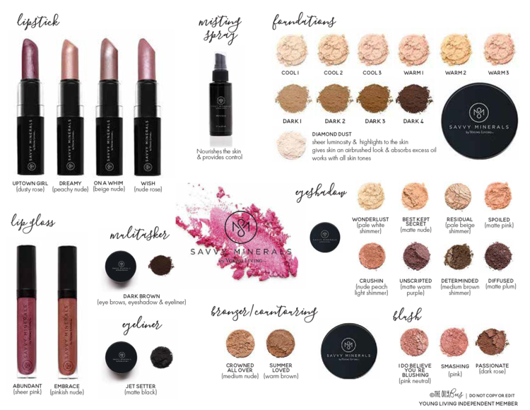 Beauty Round Up March 2018 Savvy Minerals 2