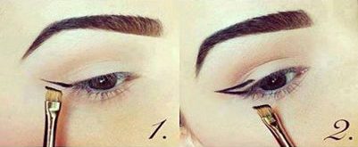Winged Eyeliner Beginner Drawing1