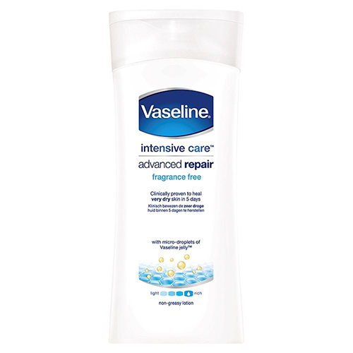 non sticky lotion for dry skin