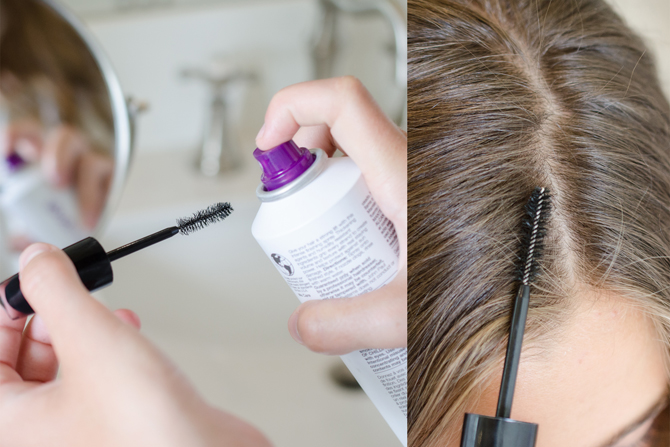 Use Mascara Wand To Tame Flyaways