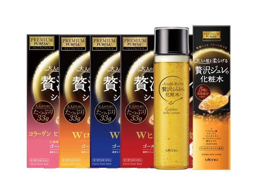 Premium Puresa Golden Jelly Mask 4 Boxes