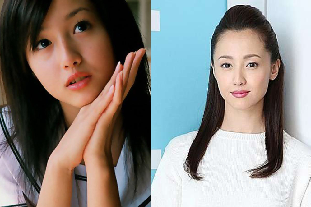 Celebs 10 Year Challenge Erika Sawajiri1