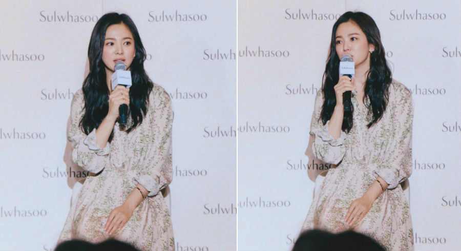 Song Hye Kyo Sulwhasoo Press Conference Singapore