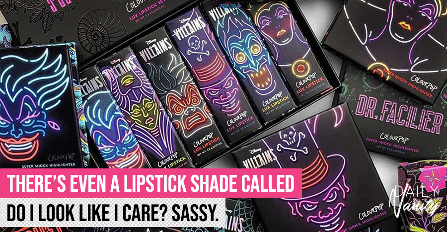 Colourpop Disney Villian Collection
