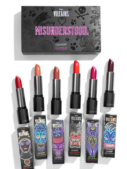 Colourpop Disney Villains Lipstick