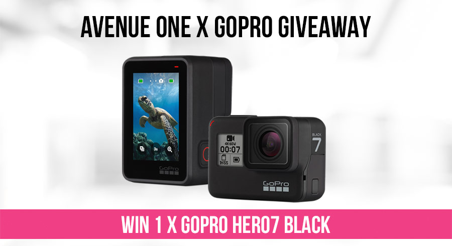 GIVEAWAY: 1 x GoPro HERO7 Black
