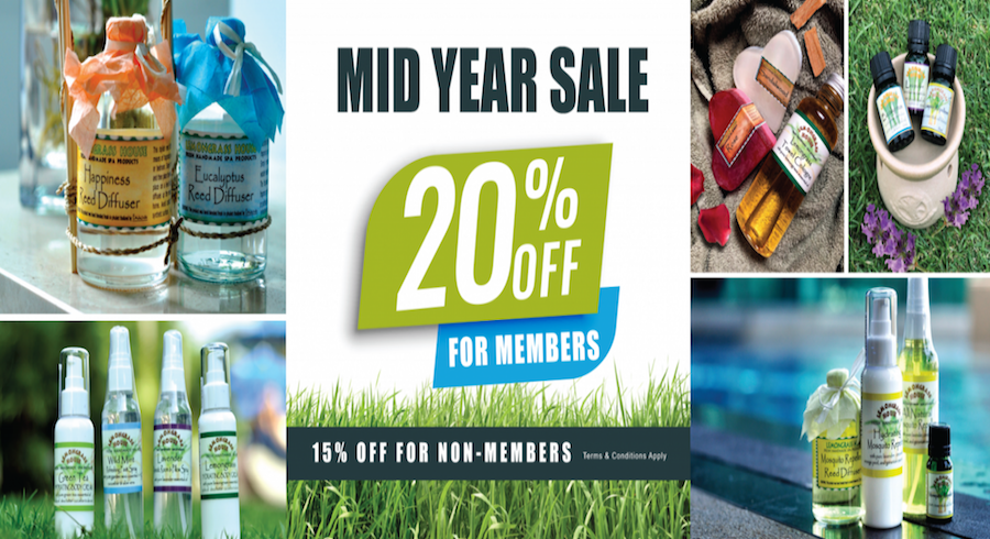 Up to 20% off fresh, handmade spa products at Lemongrass House!