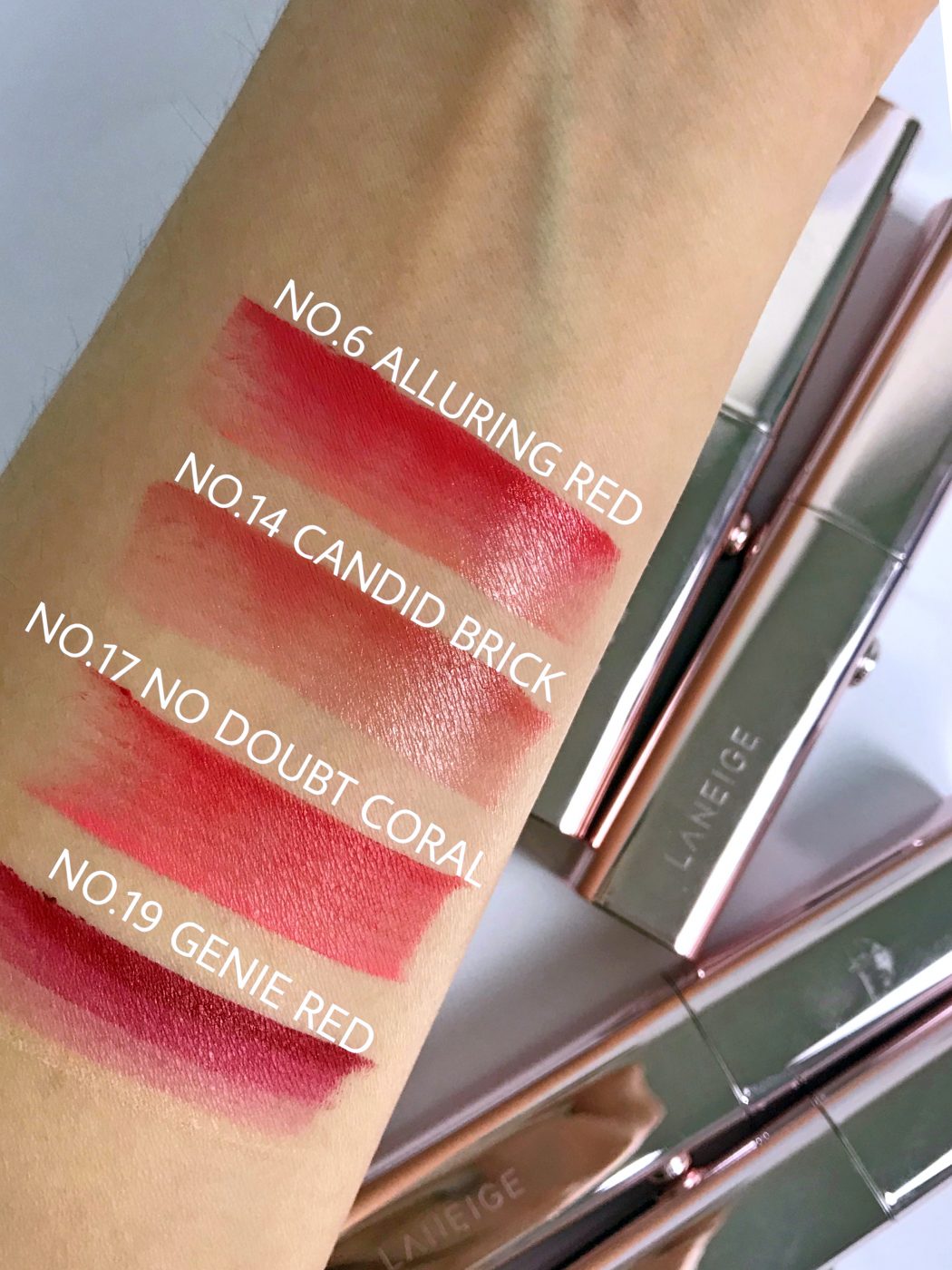 Laneige Layering Lip Bar Review We Swatch and Compare With the