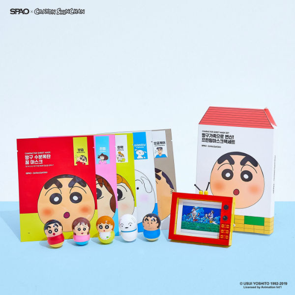 Spao Crayon Shin Chan Sheet Masks