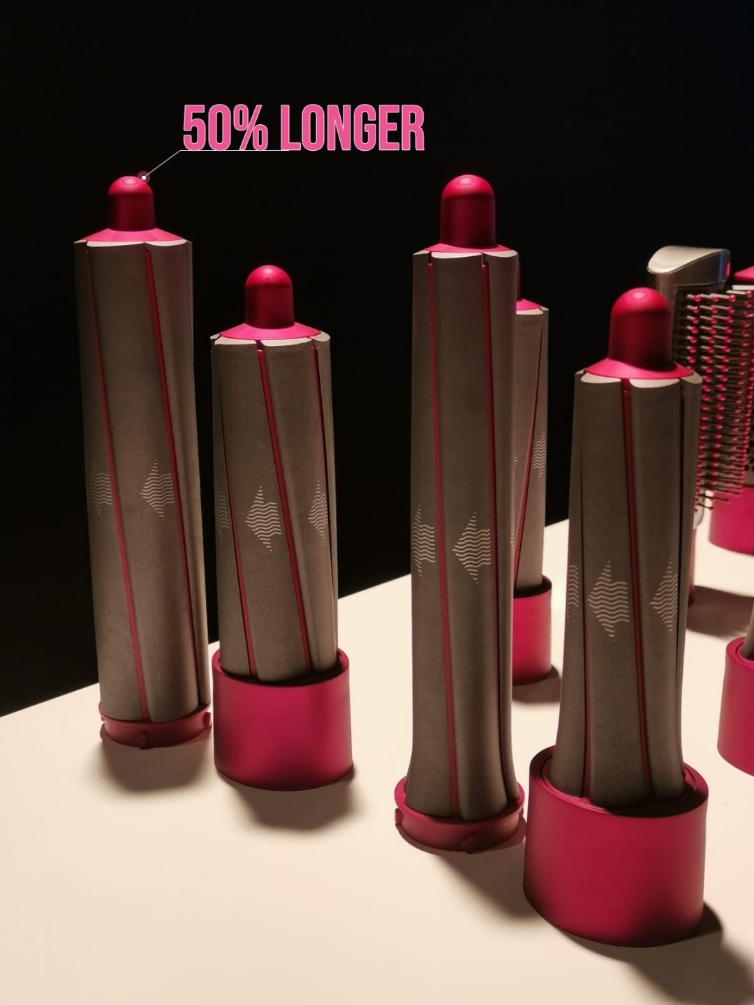 Dyson Airwrap long barrels how is it different from the normal ones?