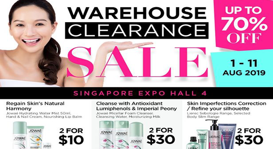 Shop bundle deals starting from SGD10 at Phyto Singapore’s warehouse sale – now till 11 August 2019!