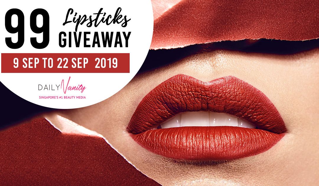 Ultimate 9.9 Day Giveaway: WIN 99 Lipsticks!