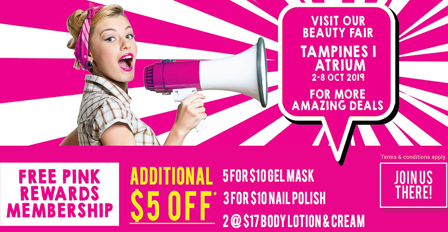Amazing beauty deals at SASA Beauty Fair!