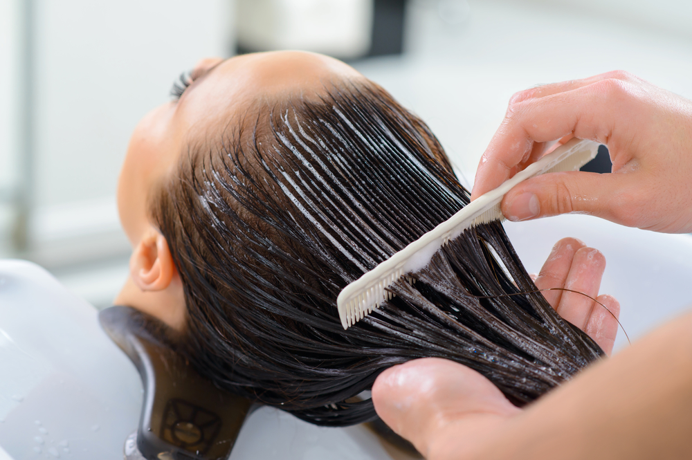 Clients Hair Is Being Renovated.