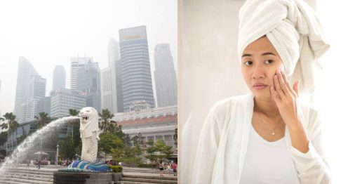 protect skin from haze