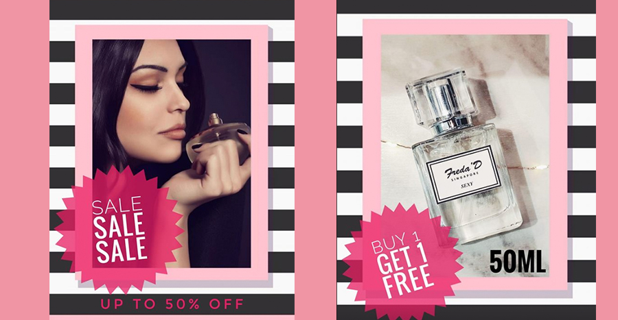 40% off Freda D Parfum Bestseller plus buy 1 get 1 free!