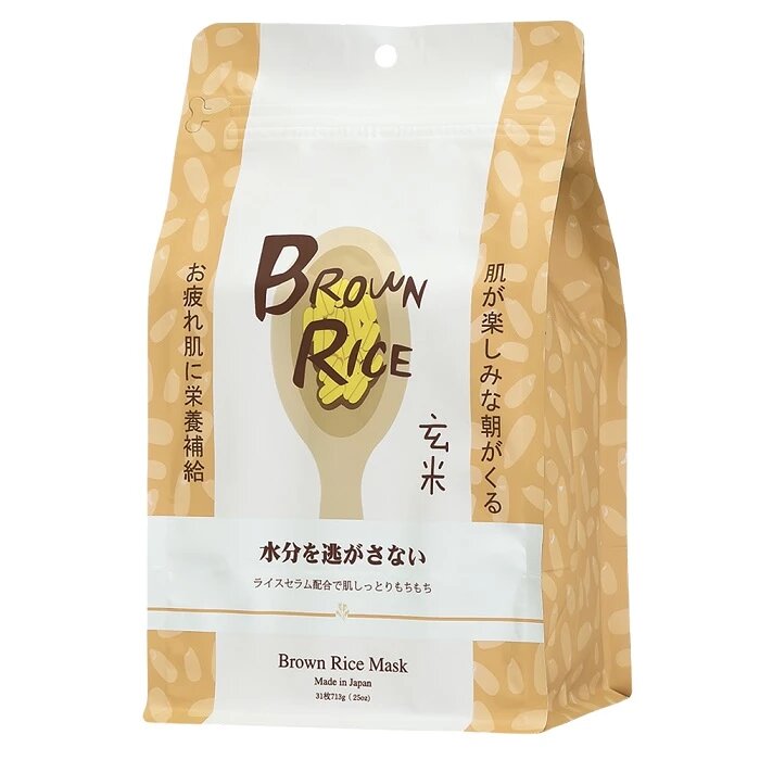 Bare Japan Sincere Laura Brown Rice Essence Mask