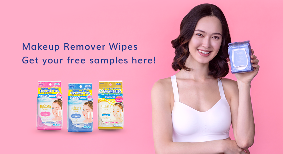 Get a Bifesta Makeup Remover Wipe Sample for free!