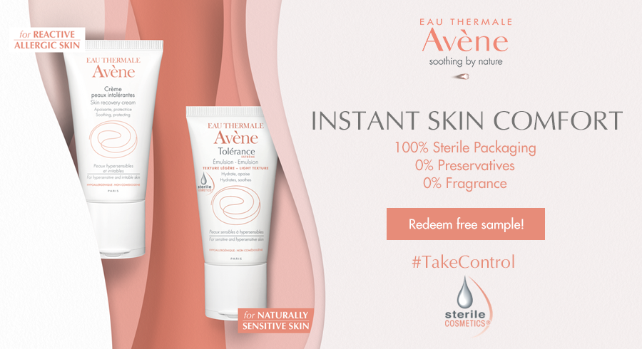 FREE Avène Trial Kit available at Watsons or Guardian!