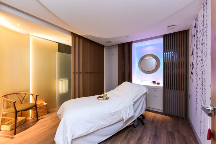 Clarins Skin Spa Ion Orchard Treatment Room