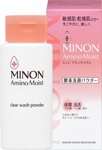 Minon Amino Moist Clear Wash Powder Packshot