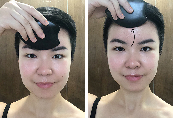 Gua Sha Facial Massage Step 6