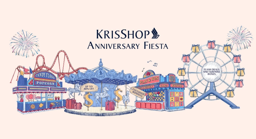 KrisShop celebrates with up to 80% off beauty products (including giveaways worth S$460!)
