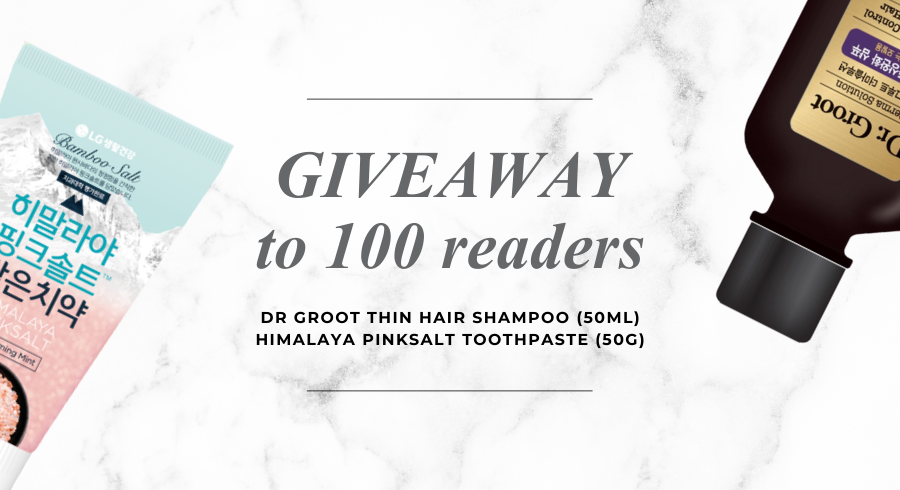 Bodycare products giveaway to 100 lucky winners only!