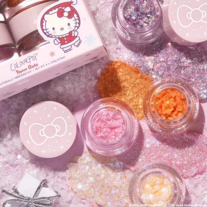 Colourpop Hello Kitty Holiday 2020 Gel Glitter