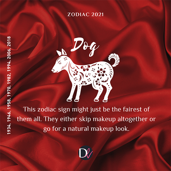 Zodiac Beauty Habits 2021 Dog