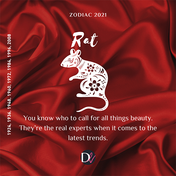 Zodiac Beauty Habits 2021 Rat