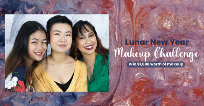 Makeup glam lunar worth win look year 1888 Show us your glam Lunar New Year look to win S$1,888 worth of makeup