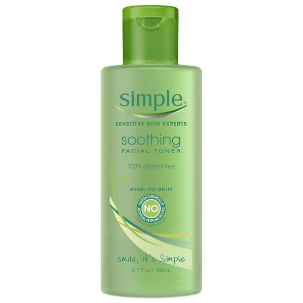 Alcohol Free Toners Simple Soothing Facial Toner