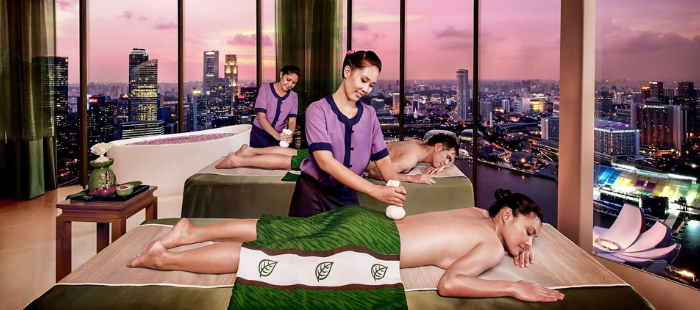 Hotel Massage Singapore Banyan Tree Spa Marina Bay Sands