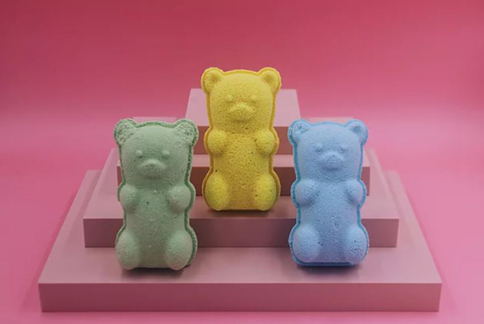 Nude And Jar Customisable Bath Bombs Gummy Bear