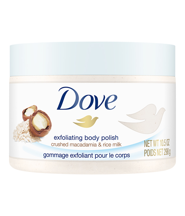 Dove Exfoliating Body Polish Crushed Macadamia & Rice Milk