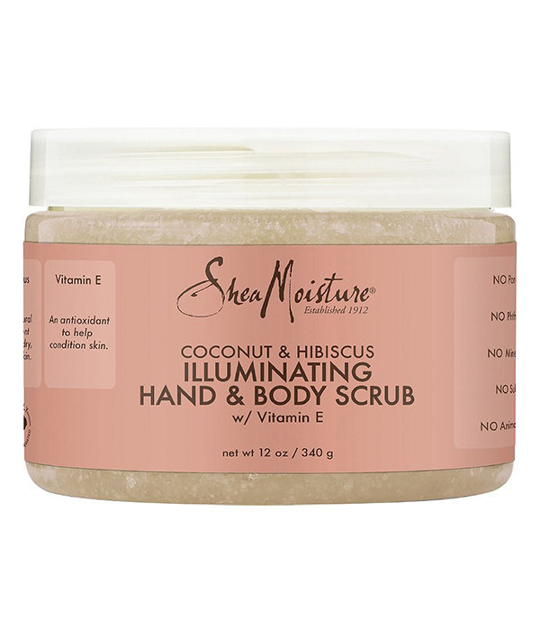 Shea Moisture Illuminating Hand & Body Scrub Coconut & Hibiscus