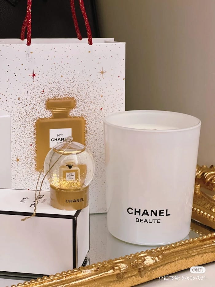 chanel christmas box