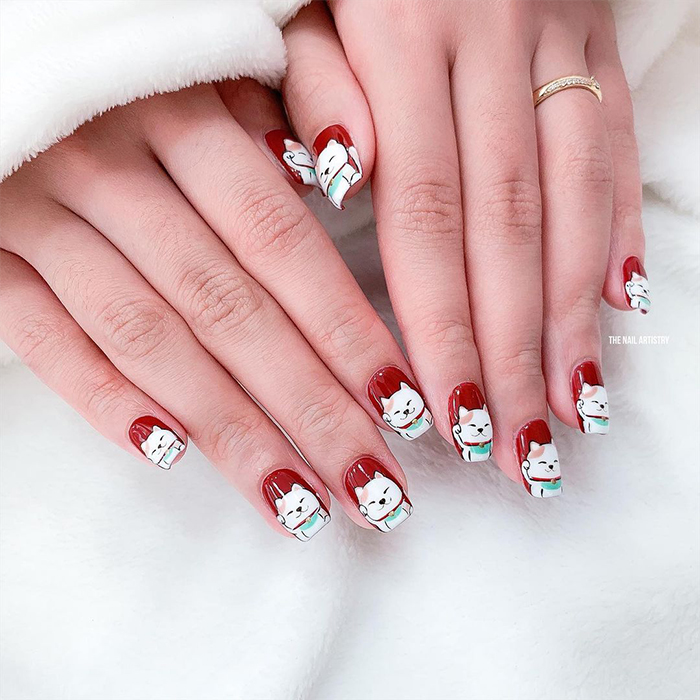 Chinese New Year nail designs The Nail Artistry