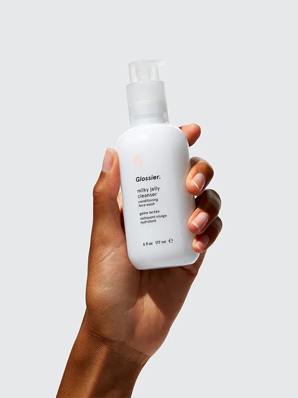 best glossier products - milky jelly cleanser