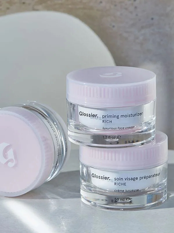 best glossier products - priming moisturiser rich