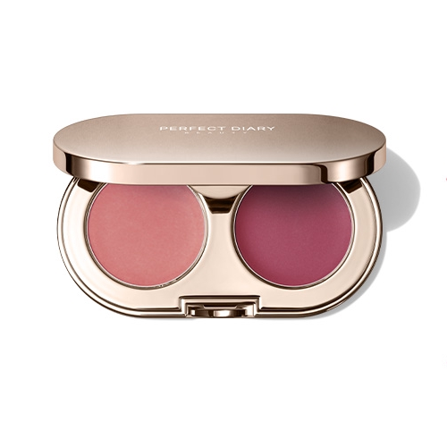 14. Perfect Diary Satin Touch Cream Blush Duo